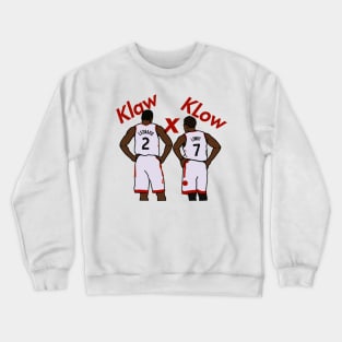 Kawhi Leonard and Kyle Lowry 'KLAW x KLOW' - NBA Toronto Raptors Crewneck Sweatshirt